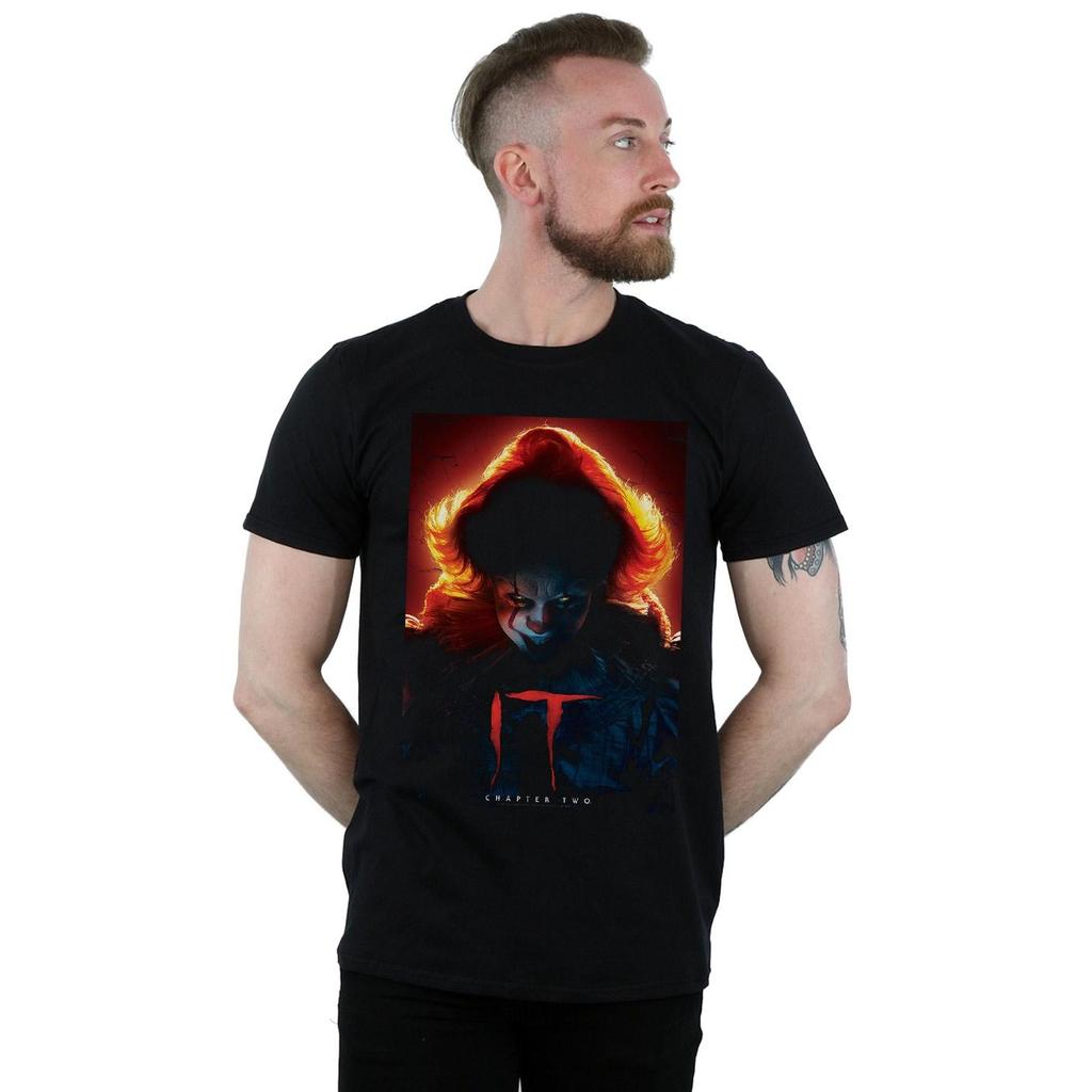 It Chapter 2 Mens Pennywise Poster T-Shirt