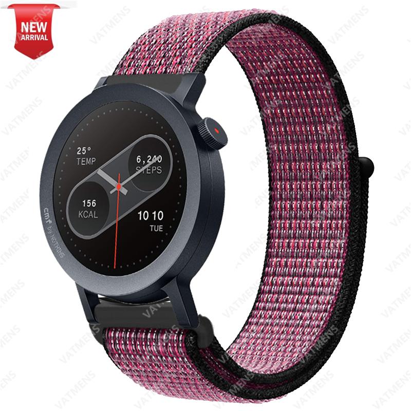 Ремешок для смарт-часов CMF Watch Pro 2, сменный браслет, нейлоновый спортивный ремешок-петля, ремешок для CMF Watch Pro 2
