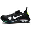 Nike Zoom Fly Mercurial Flyknit 'Black' (Unisex) Black / Volt-White Running Shoes AO2115 001