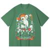 230 Gsm 100% Cotton Bleach V10 Print Unisex Heavy Cotton T Shirt