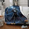 Nightmare Before Christmas Blanket Soft Throw Blanket For Home Bedroom Bed Sofa Travel Office Solid Christmas Blanket