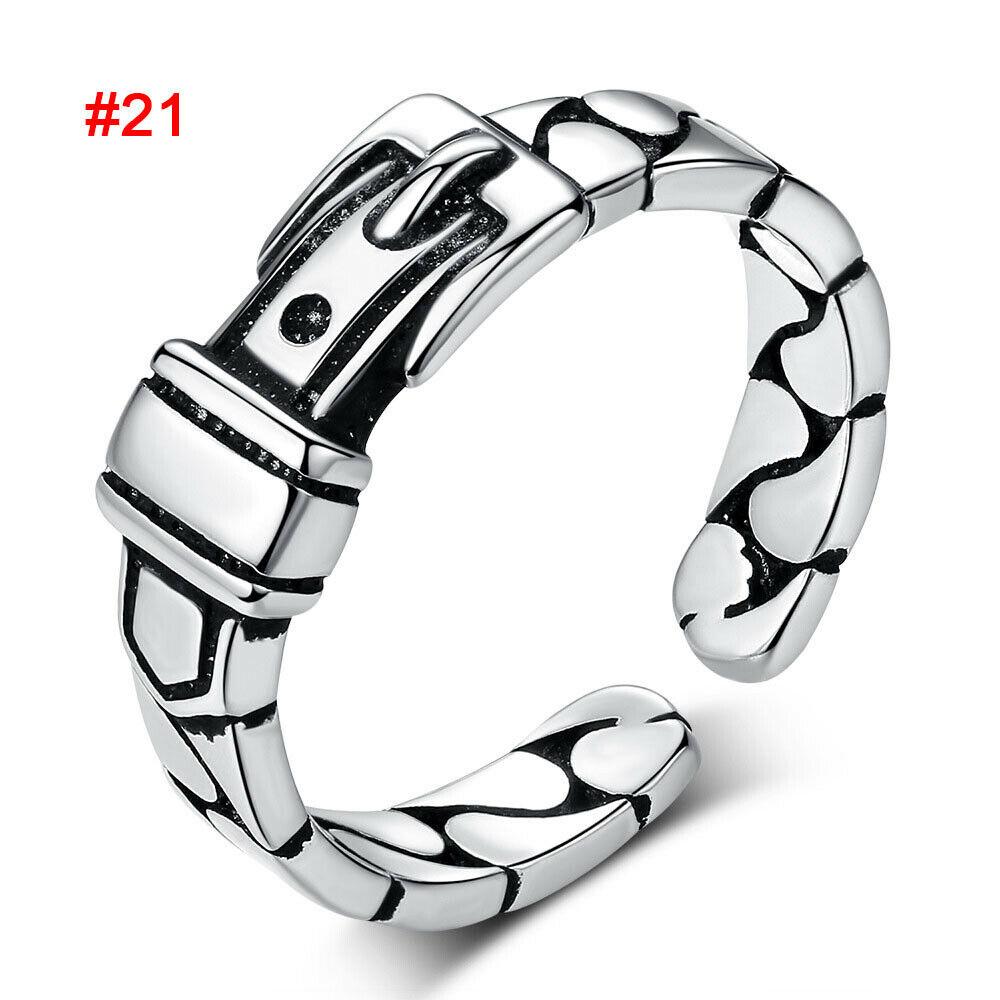 Thumb Rings Ladies Mens Toe Rings Adjustable Open Band Simple Exquisite Womens Ring