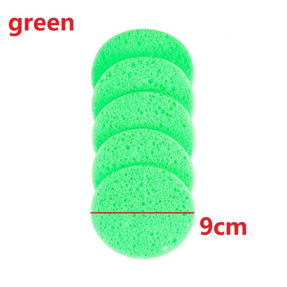 5 шт. Мягкий очищающий отшелушивающий спонж для умывания лица, мочалка для тела, очиститель для лица, компресс-пуховка