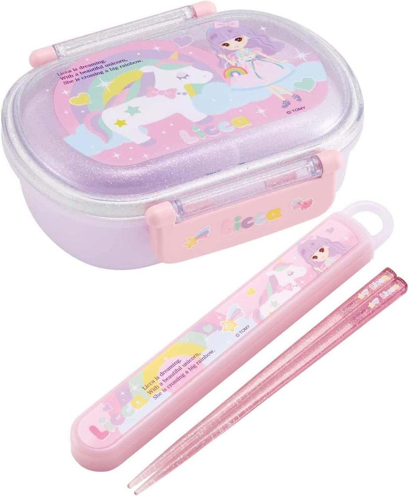 Skater Lunch 1 with Core Dishes Fluffy Kids Antibacterial Made In QAF2BAAG Children's Box, Tier, 360ml, (Side Container), Dome-shaped, Lunch,