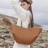 2024 New Style Genuine Leather Women's Tote Bag - Large Capacity, Light Luxury, Versatile Design