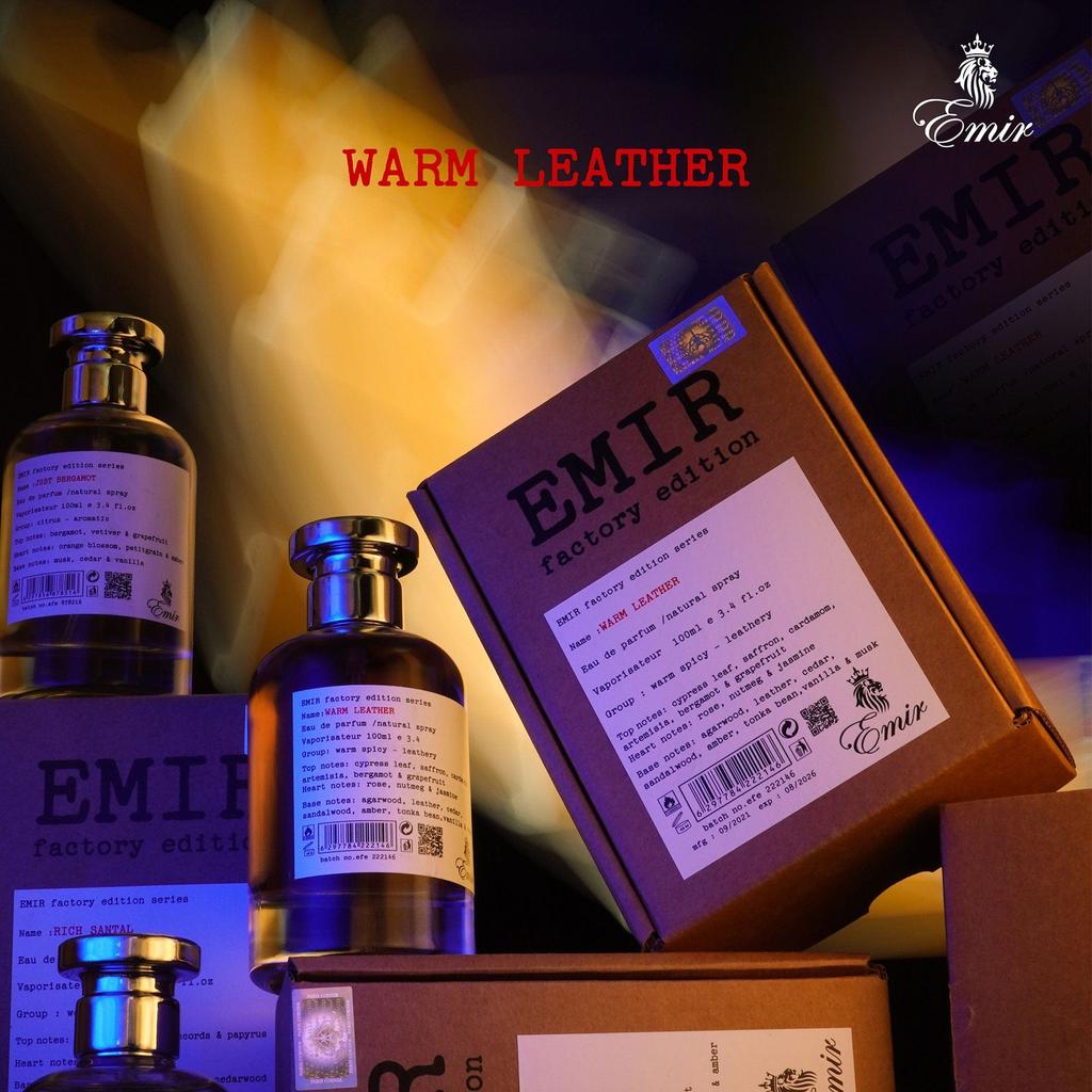 Emir Warm Leather Factory Edition Eau de Parfum 100ml