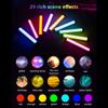 Weeylite K21 Портативный RGB-светильник со светодиодной трубкой, 8 Вт, заполняющий свет для фотографий 2500K-8500K