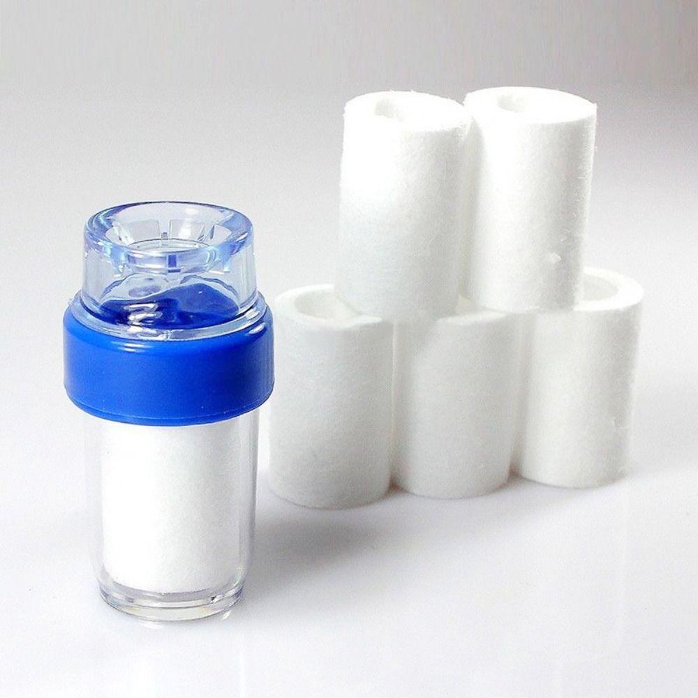 PP Хлопок Очиститель Пластиковый Кран Насадка Брызгозащищенный Кран Фильтр Ванная Комната