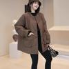 2024 Women's Casual Slimming Mid-Length Cotton Jacket—Lightweight, Warm, and Stylish for Autumn and Winter