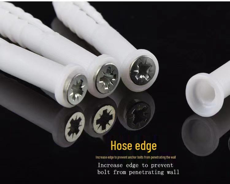 Настенный монтажный комплект для кухонного шкафа, распорный винт M8 с резиновой заглушкой