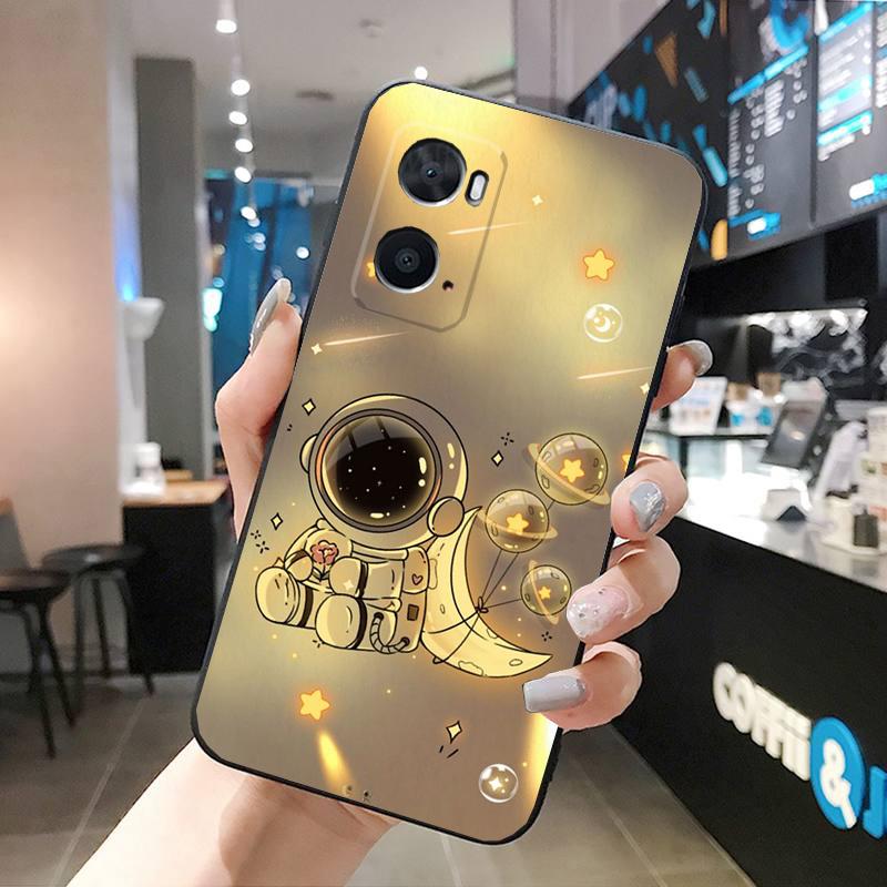 Милый чехол для телефона Astronautas для OPPO A78 A54S A17 A57S A74 A78 A91 A96 A94 Realme GT Master X3SuperZoom Reno 7 10 11 pro