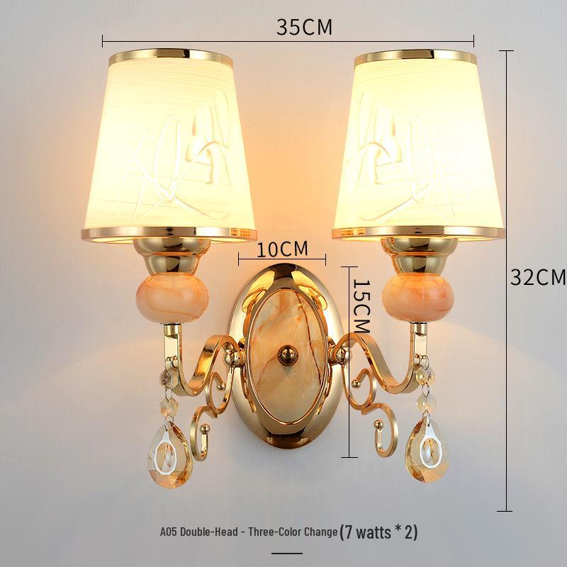 2025 Современный теплый настенный светильник для спальни, гостиной, столовой и лестницы