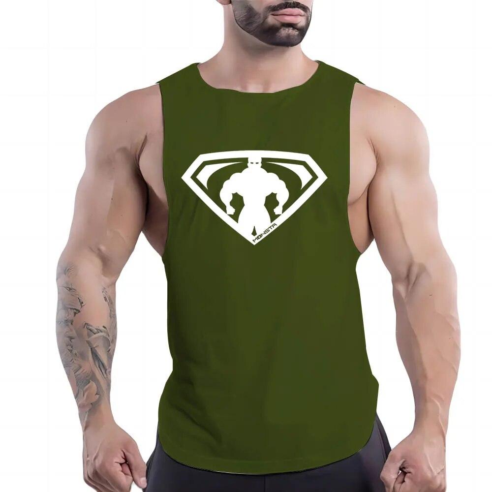 Повседневный спортивный жилет с круглым вырезом для взрослых и мужчин Four Seasons, удобная трендовая модная дышащая футболка без рукавов с 2d принтом