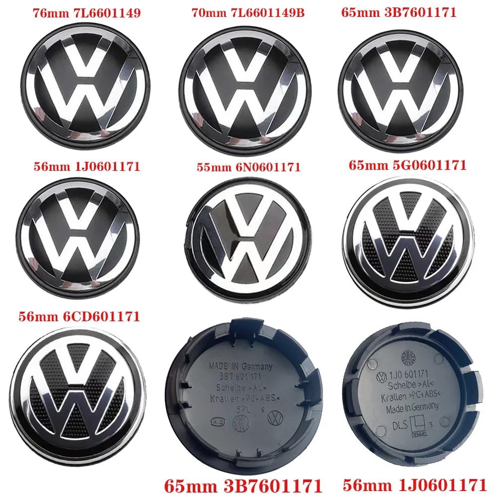 4 шт. 55 мм 65 мм для VW Volkswagen Jetta MK5 Golf Passat стайлинг автомобиля центральная заглушка колеса ступицы модификация аксессуары подходит MF4