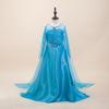 Frozen Print Elsa Princess Dress for Kids - European & American Style Children's Performance Outfit