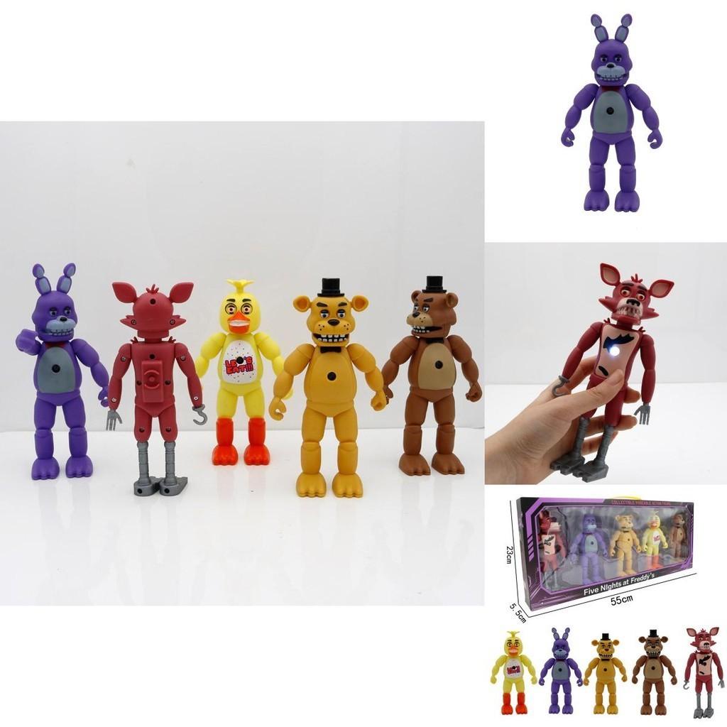 Фигурки Five Nights At Freddy's с проекционными лампами. Идеально для детей, которые любят мультфильмы.