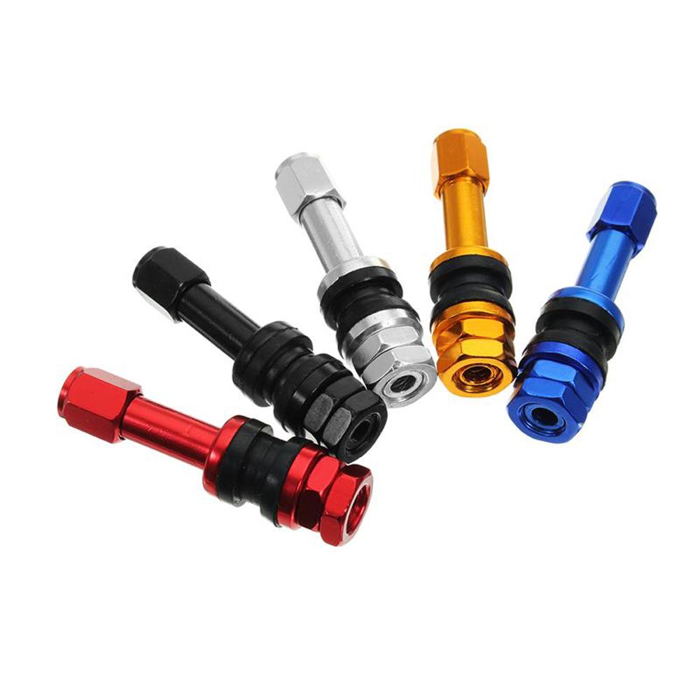 Metal Tubeless High Pressure Aluminum Zinc Zinc Alloy Bikes Tire Valve Stems TR48E Bolt-in Valves Dust Caps