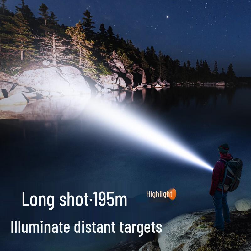 SupFire A5 USB Rechargeable LED Flashlight
