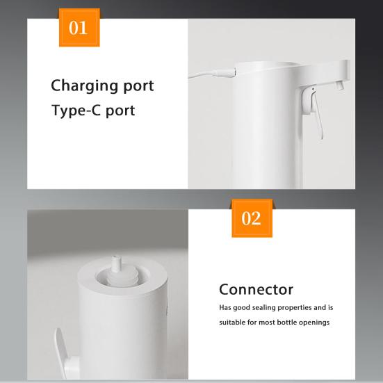 Intelligent Touch Screen Wine Dispenser Rechargeable Electric Aerator One-handed Wine Dispenser Wine Extractor