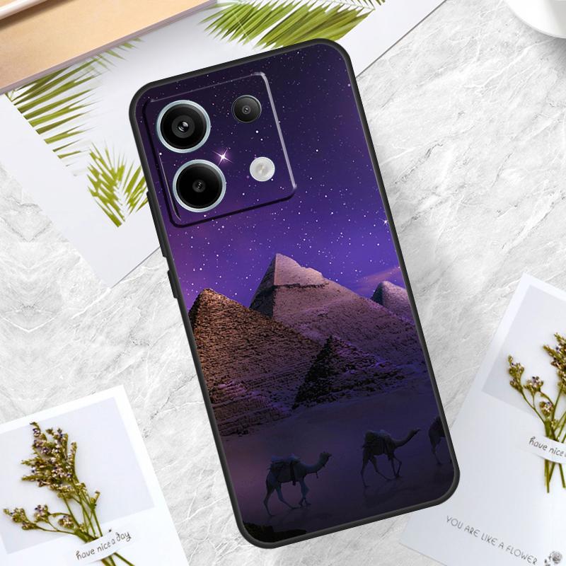 Ancient Egyptian Case For Xiaomi Redmi Note 14 13 12 11 10 9 15 Pro Plus Redmi 15 10C 12C 13C 14C 15C Cover