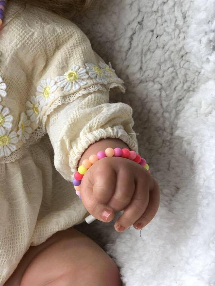 60 см имитация куклы возрождения младенца малыша венозная нить крови видна