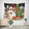 Рождество Новый год Санта-Клаус Гобелен Гостиная Диван Домашнее украшение Рождественский подарок