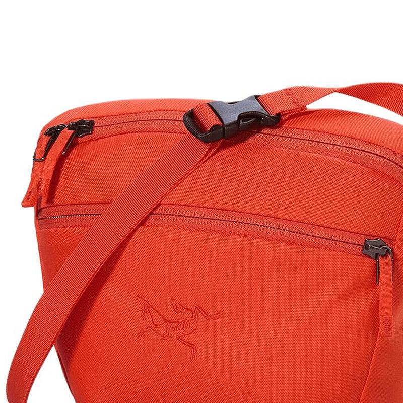 Arcteryx Сумка Mantis 2 с молнией и логотипом из переработанного полиэстера, на плечо, кросс-боди, поясная сумка, для улицы, унисекс, оранжевая X000008973-SOLARIS