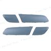 4PCS Unpainted Car Front Bumper Molding Cover Trim Lid Cap For Volkswagen VW Jetta MK5 2005 2006 2007 2008 2009 2010