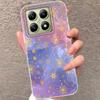 Роскошный блестящий чехол-снежинка на Рождество для Xiaomi 14T 13T 11 Lite NE Poco X5 M6 X6 X7 X3 Pro NFC C65 C61 M5S Жесткий чехол
