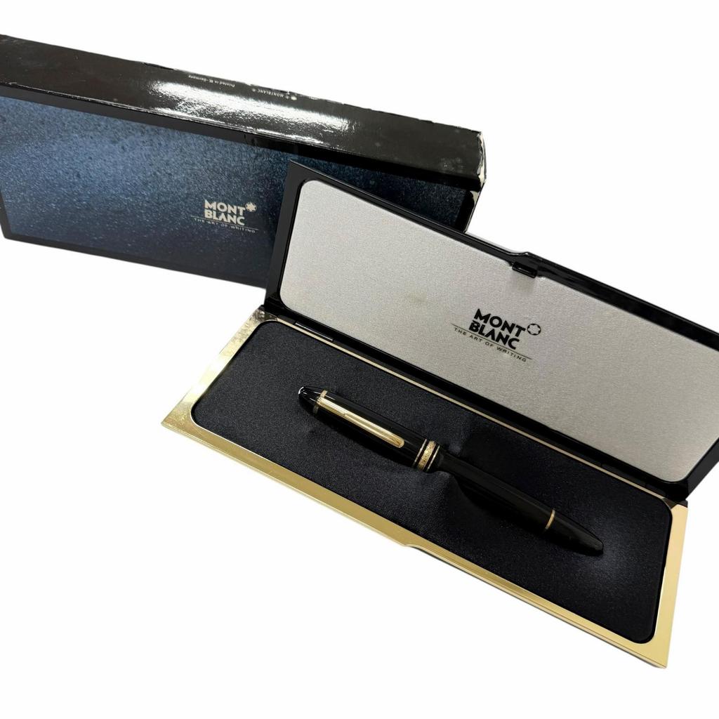 Excellent MONTBLANC fountain pen Meisterstück 146 black 14K mens Used