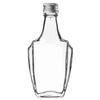 KADAX Szklana Butelka Na Nalewkę 250ml Z Zakrętką 5szt.