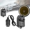 Outlet To 12V AC/DC Car Charger Cigarette Lighter Socket 240V Mains Plug Power Adapter Converter