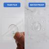 10Pcs Adhesive Wall Door Mount Acrylic Hooks Kitchen Bathroom Towel Key Hanger