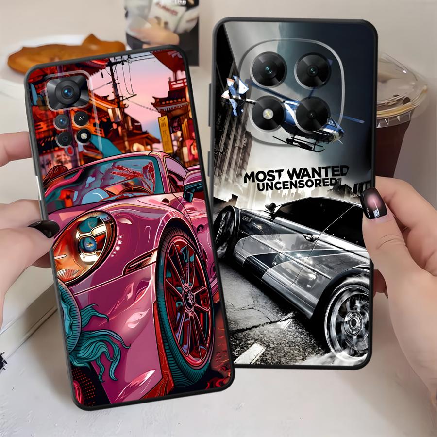 Cool Car Case for Xiaomi Redmi Note 14 9 8 7 A1 12C 13C 13 Pro Plus 14C K80 10 A3 12 11 A4 A5 Phone Cover A1 K40 A2