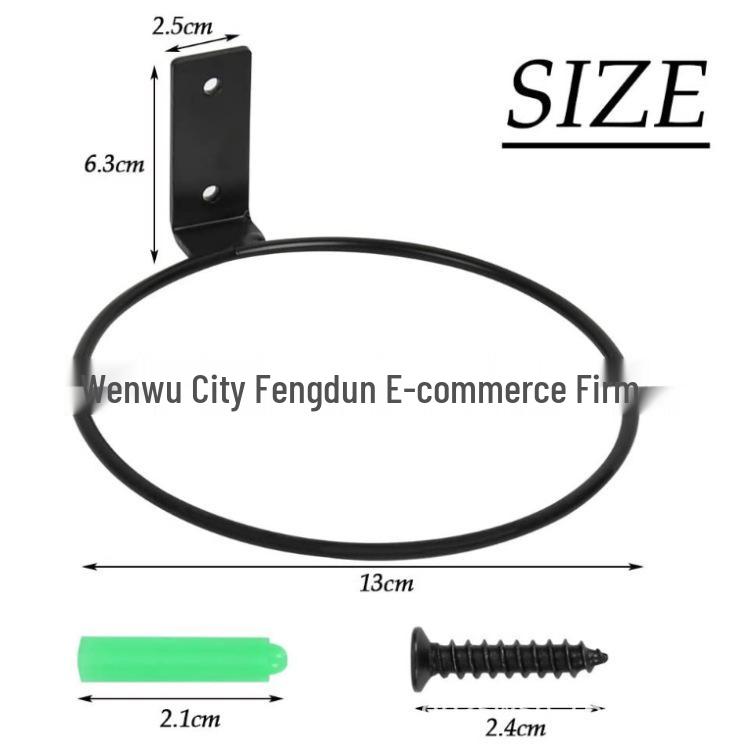 Металлическое настенное кольцо для подвешивания опор для цветочных растений и цветочных горшков