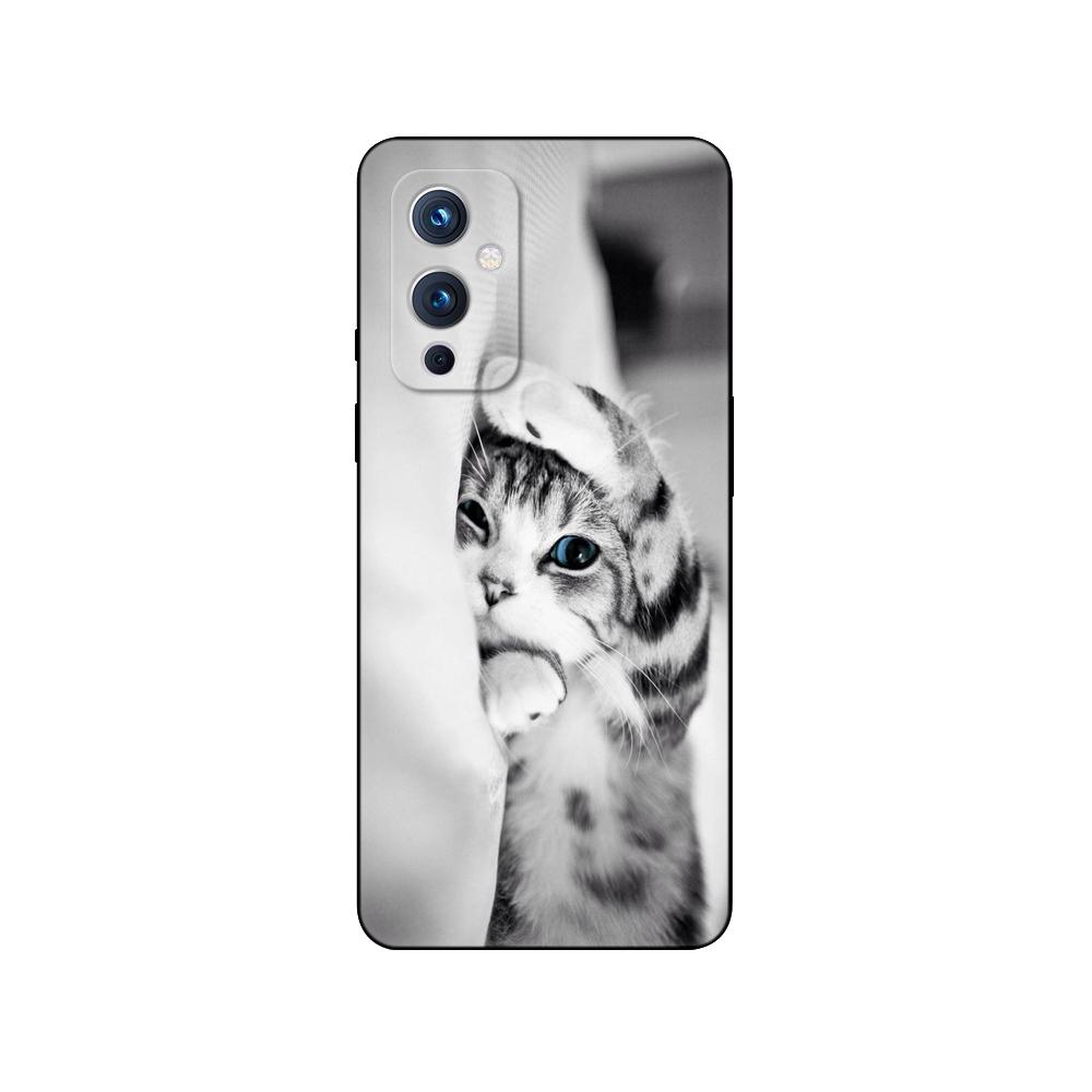 Чехол для OnePlus 9, чехол для OnePlus 9 Pro, чехол для OnePlus 9R, силиконовый чехол для задней панели телефона One Plus 9 EU/NA R 9Pro 5G, черный чехол из ТПУ