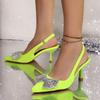Fashion 2025 New Shoes for Women Elastic Band Women's Pumps Summer Stiletto Spike Party Sandals Woman Sexy Butterfly-knot High Heels