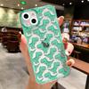 Мягкий чехол для телефона с динозавром для iPhone 14 11 12 13 Pro Max XR X Xs 7 8 Plus SE 13 Mini 14promax 13promax Len Protection Cover Funda