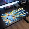 Erling Haaland Custom Large Mouse Pad, Personalized Name Text Print, Football Logo Non‑Slip Desk Mat Gaming Gift