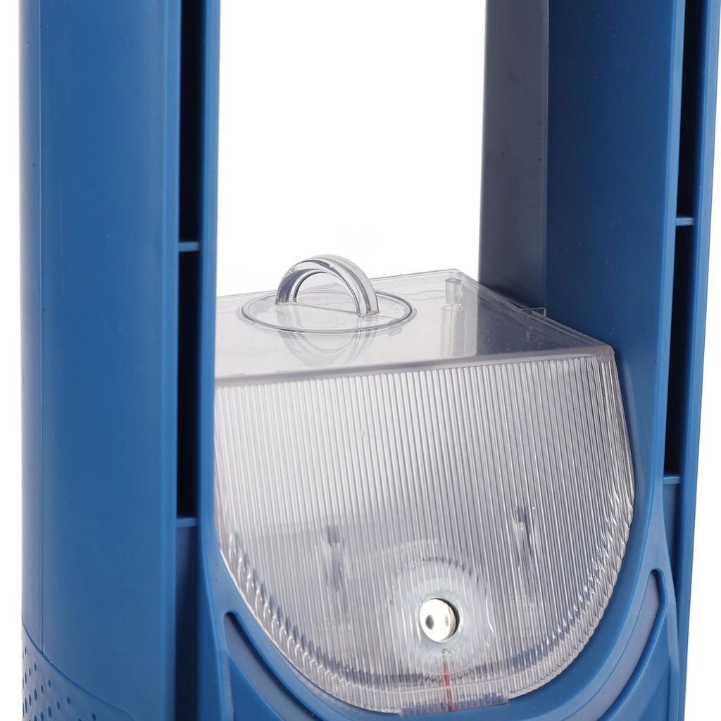 Bladeless Desk Fan, 2 In 1 Water Misting Fan Small Bladeless Fan With 6 Speed And Timer, USB Rechargeable Quiet Table Fan With And Color LED Light