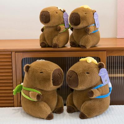 Новая кукла капибара капибара плюшевая игрушка кукла подушка-игрушка тряпичная кукла подарок на день рождения милая девочка