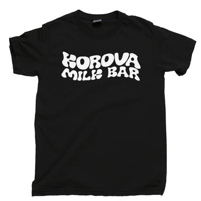 Футболка Korova Milk Bar Заводной апельсин Стэнли Кубрик Молоко Плюс Друг Футболка