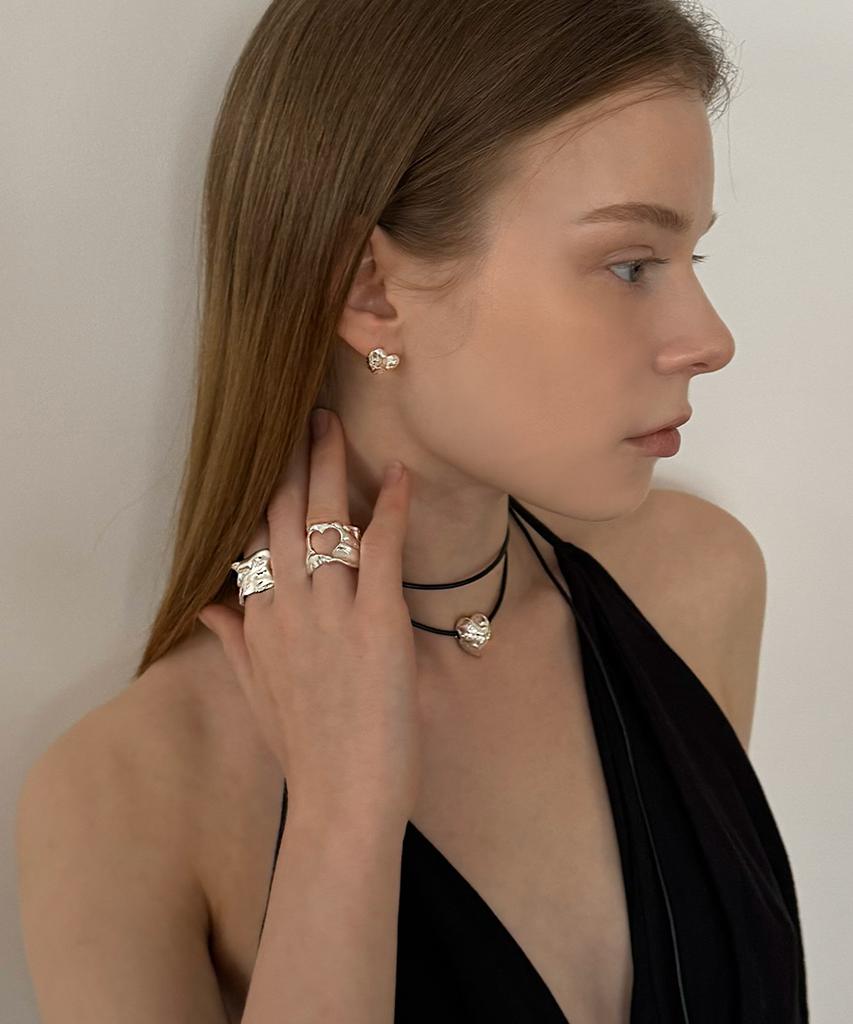 Manig Heart To Love Feeling Ring (Ring) (Sv)