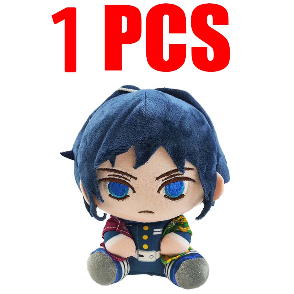 Плюшевые игрушки Клинок, рассекающий демонов Аниме Камадо Танджиро Хашибира Иноске Томиока Гию Ренгоку Кёджуро Кочо Шинобу Агацума Дзэницу