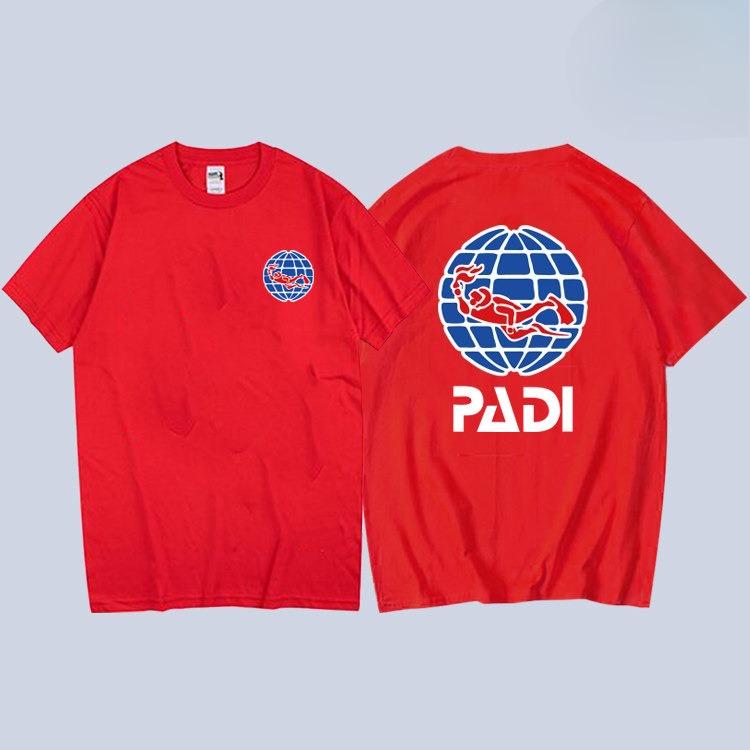 CMAS World Underwater Association PADI Diving Instructor Association Tshirt Unisexs Clothing and Womens 2026 Summer New T Shirt