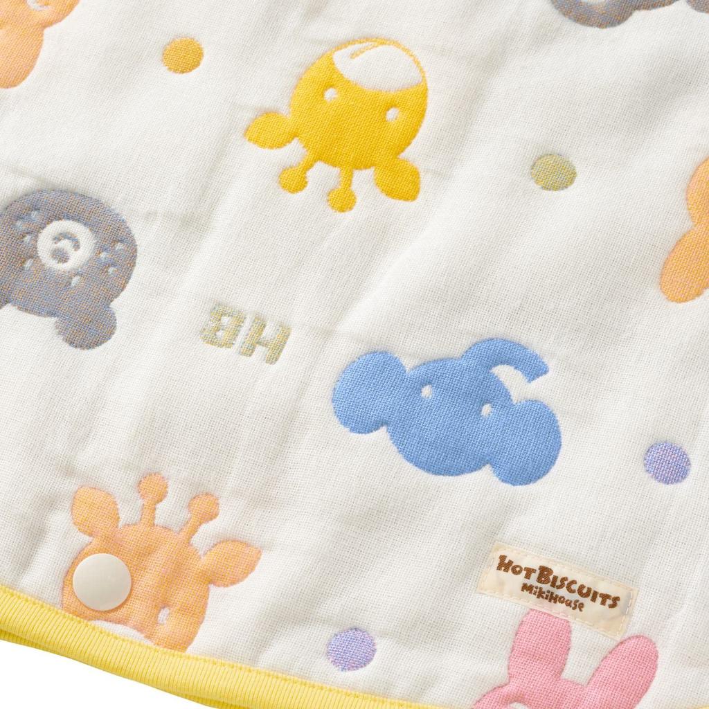 MIKIHOUSE HOT BISCUITS Gauze Boys and One Size Fits Sleeper, Girls, Baby, Kids, Multicolor, All, 76-8040-496
