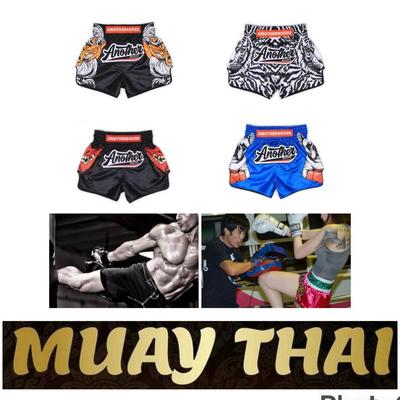 Бык Собака Змея Тигр Муай Тай ММА UFC Шорты Штаны Кикбоксинг Бокс Унисекс Мужские Женские Детские Быстросохнущие Принт Эластичный Полиэстер Тренировочные
