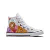 Converse Chuck Taylor All Star Canvas Comfortable Versatile High Top Kids Canvas Shoes White Multicolor Kids Sneakers A00388C