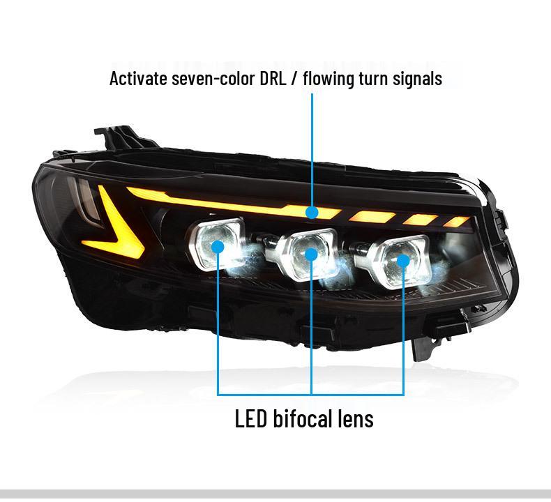 Compatible LED Projector Headlights with Sequential Turn Signals for Geely Xingrui 2020-2025 Models