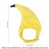 Cute Pet Banana Hat Free Size Dog Costume Headdress Creative Cat Hat  Pet Party